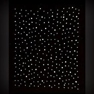 Sheet of Silver Rhinestone Iron-On Appliqué Craft, Clothing Embellishments | New